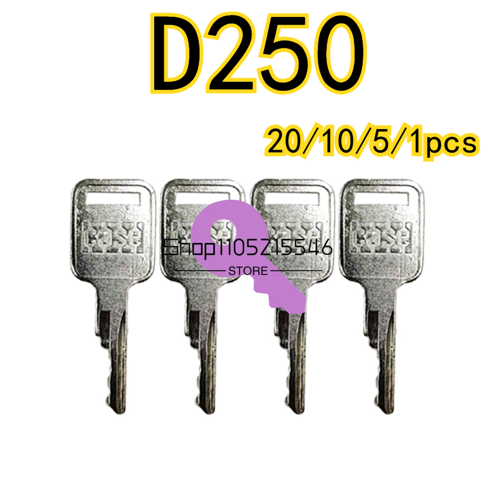 Heavy Equipment Brands - 20/10/5/1 Stück brandneue D250-Tasten passen Bobcat
