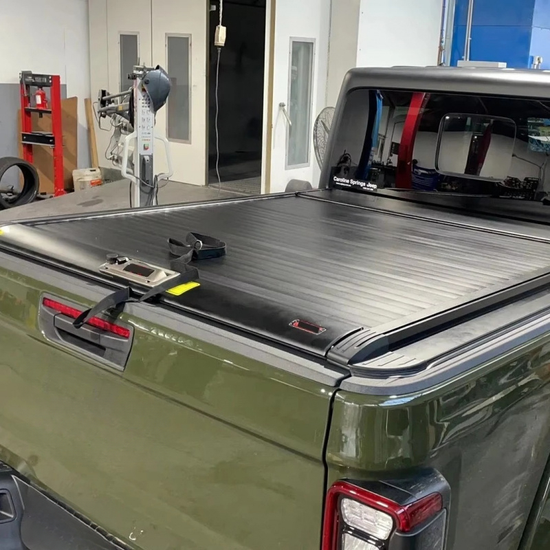 Heavy Equipment Electrical - Robuste Elektrische Hartalu-Rolladenabdeckung für Pickups Outdoor-Offroad-Ausrüstung
