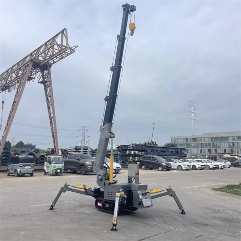 Heavy Equipment Electrical - Kompakter Mini-Spinnenkran mit Hydraulischer Elektrischer Fernbedienung,