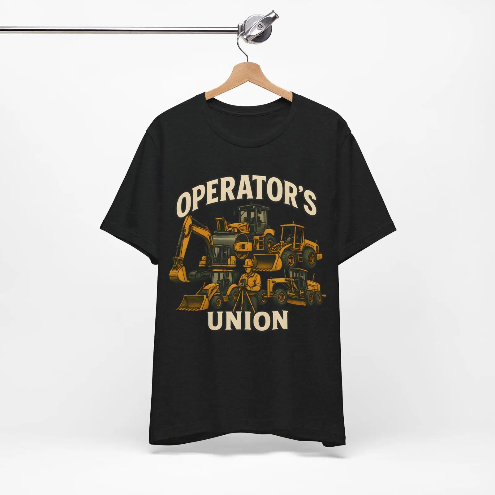 Heavy Equipment Union - Heavy Equipment Operator Union Pride T-Shirt,