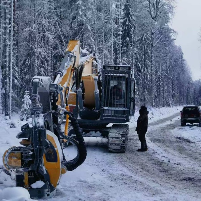 Heavy Equipment Electrical - Hochleistungs-Automatische Holzschneideanlage mit starker Hydraulikleistung für