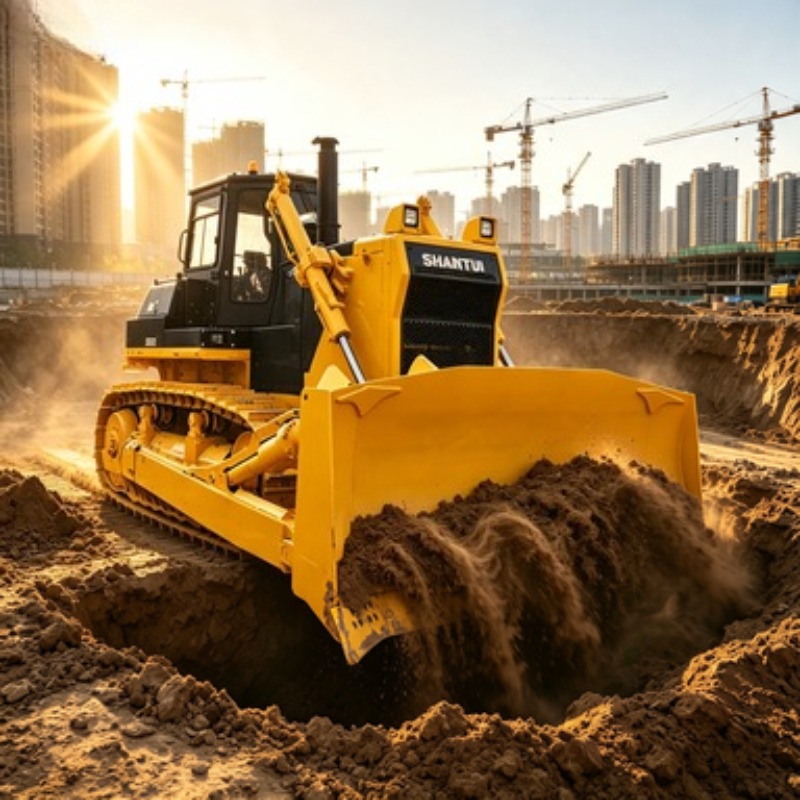 Heavy Equipment Bulldozer - SD22 Raupendozer Erdbewegungsmaschine 220 PS Schwerlast-Raupendozer