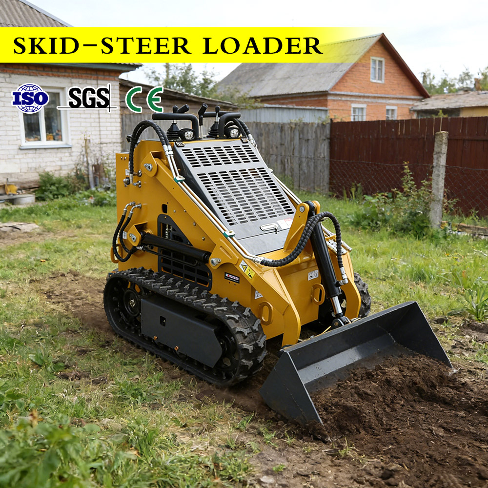 Heavy Equipment Brands - Schwerer Kompaktlader mit Anbaugerät Multifunktionales Arbeitsgerät