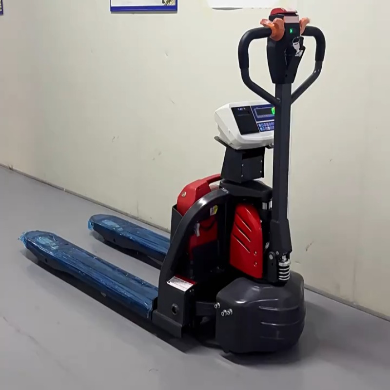 Electric Forklift - Elektrischer Gabelstapler mit Wiegefunktion und Druckfunktion,