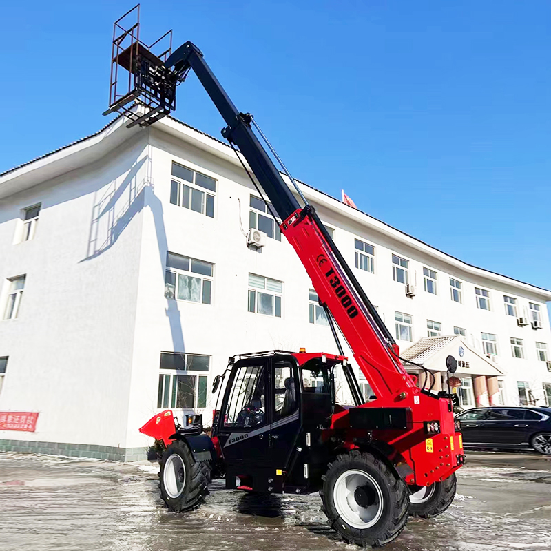 Geländegängiger Diesel-Telesko – Telescopic Handler Boom Bewertung und Preis