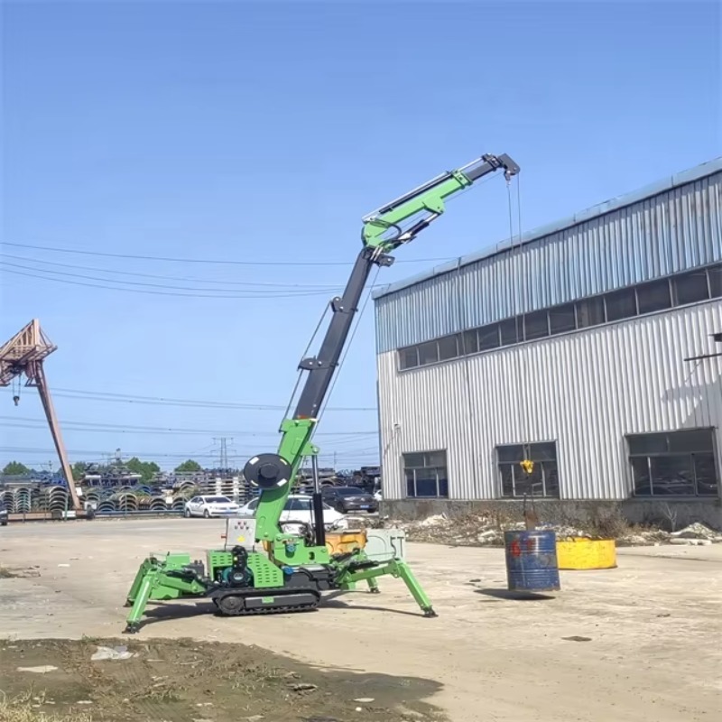 Kompakter Mini-Spinnenkran mit – Heavy Equipment Electrical Bewertung und Preis