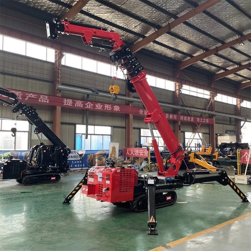 Kompakter Mini-Spinnenkran mit – Heavy Equipment Electrical Bewertung und Preis