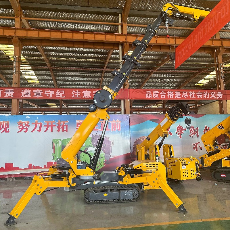 Kompakter Mini-Spinnenkran mit – Heavy Equipment Electrical Bewertung und Preis